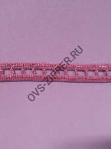 Тесьма-змейка(розовая) | ОВС Швейная фурнитура