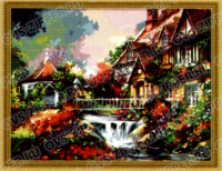 Раскраска на холсте (40х50) MG009
