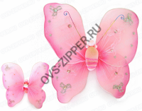 Бабочка для штор (большая розовая) | ОВС Швейная фурнитура