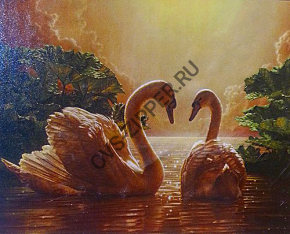 Раскраска на холсте (40х50) MG301 | ОВС Швейная фурнитура