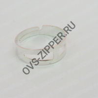 Заготовка для кольца  с прорезом (серебро) | ОВС Швейная фурнитура