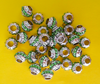 Бусы `Шармы `пластик H-1063(Зеленые) | ОВС Швейная фурнитура