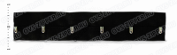 Тесьма для корсетов с крючками (черная) | ОВС Швейная фурнитура