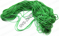 Шнур-резинка шляпная 3мм (зеленая) | ОВС Швейная фурнитура