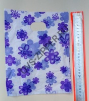 Пакет  упаковочный(подарочный)средний (фиолетово-белый) | ОВС Швейная фурнитура