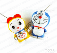 Мягкая игрушка 225 Подвеска `Коты` (2 шт в наборе) | ОВС Швейная фурнитура