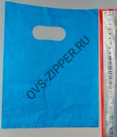 Пакет упаковочный(подарочный)средний(голубой) | ОВС Швейная фурнитура