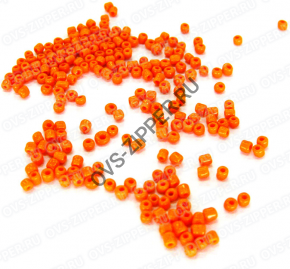 Бисер мелкий №12 (оранжевый) | ОВС Швейная фурнитура