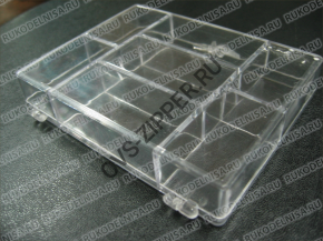 Пластмассовый органайзер  7 ячеек (2+3+2) | ОВС Швейная фурнитура