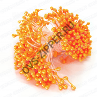 Тычинки перламутровые маленькие (персиковые) | ОВС Швейная фурнитура
