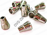 Концевики под металл №2 (серебро) | ОВС Швейная фурнитура