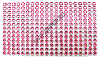 Стразы на листах 9х15 (розовые) | ОВС Швейная фурнитура