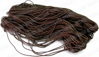 Шнур-резинка шляпная 1,5мм (коричневая)