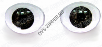 Глазки С8А-05А темно-коричневые(15мм) | ОВС Швейная фурнитура