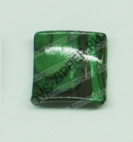 Бусина BB0165-56 Зеленый-меланж | ОВС Швейная фурнитура