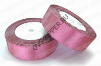 Атласная лента 25 мм 23 м (пастельно-розовая) | ОВС Швейная фурнитура
