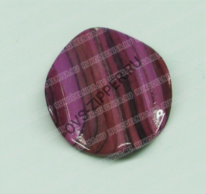 Бусина BB0165-59 Розовый-меланж | ОВС Швейная фурнитура