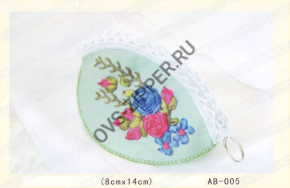 Косметички AB-005 `Розы` | ОВС Швейная фурнитура
