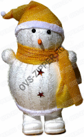 Снеговик большой (желтый) | ОВС Швейная фурнитура