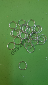 Кольцо зажимное 10мм(Серебро) | ОВС Швейная фурнитура
