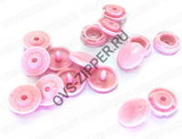 Кнопки пластиковые (розовые) | ОВС Швейная фурнитура