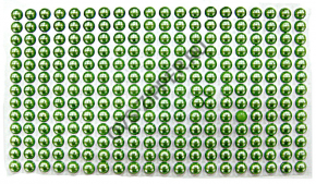 Полубусины на листах  9х15 (зеленые) | ОВС Швейная фурнитура
