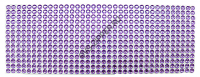 Стразы на листах 10х27 (фиолетовые) | ОВС Швейная фурнитура