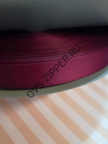 Репсовая лента 15 мм(свекольный) | ОВС Швейная фурнитура