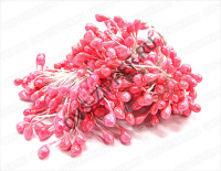 Тычинки перламутровые большие (розовые) | ОВС Швейная фурнитура