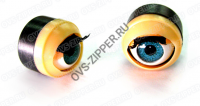 Глаза кукольные моргающие вставные №166-20мм | ОВС Швейная фурнитура