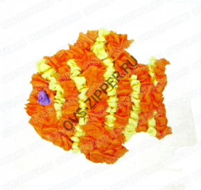 Мозаика из мятой бумаги (рыбка) | ОВС Швейная фурнитура