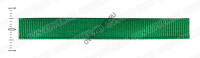 Репсовая лента 10 мм (зеленая) | ОВС Швейная фурнитура