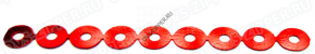 Пайетки-пришивные  5 мм (красные) | ОВС Швейная фурнитура