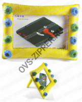 Мягкая игрушка SJ-102 Рамочка для фото желтая | ОВС Швейная фурнитура