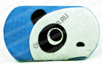 Мягкая игрушка id69 Чехол для PSP `Панда на синем` | ОВС Швейная фурнитура