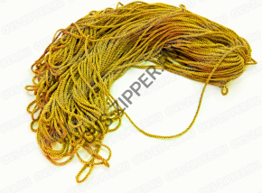 Шнур витой декоративный 5мм золото | ОВС Швейная фурнитура