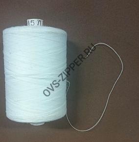 Нитки ЛЛ-45/2500м(белые) | ОВС Швейная фурнитура