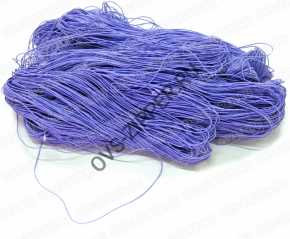 Шнур-резинка шляпная 1мм (фиолетовая) | ОВС Швейная фурнитура