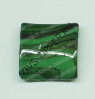 Бусина BB0165-57 Зеленый-меланж | ОВС Швейная фурнитура