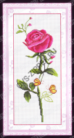 Вышивка 81205 `Роза` | ОВС Швейная фурнитура