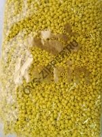 Бисер крупный №3 (желтый) | ОВС Швейная фурнитура