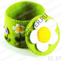 Мягкая игрушка id57 `Шкатулка зеленая` | ОВС Швейная фурнитура
