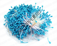 Тычинки перламутровые маленькие (голубые) | ОВС Швейная фурнитура