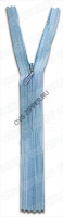 Молния потайная (50 см голубая) | ОВС Швейная фурнитура
