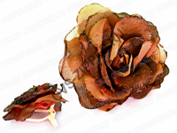 Зажим-прихват `роза` (коричневая) | ОВС Швейная фурнитура
