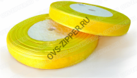 Капроновая лента 12 мм 45 м (лимонно-желтая) | ОВС Швейная фурнитура
