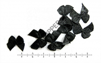 Аппликации пришивные арт. 1-1 (черные) | ОВС Швейная фурнитура