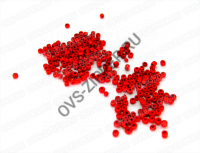 Бисер мелкий №9 (красный) | ОВС Швейная фурнитура