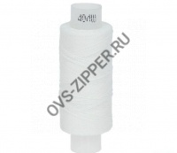 Нитки ЛШ-40/200м (белые) | ОВС Швейная фурнитура