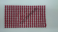 Полубусины на листах 9,5х15,5 (бордо) | ОВС Швейная фурнитура